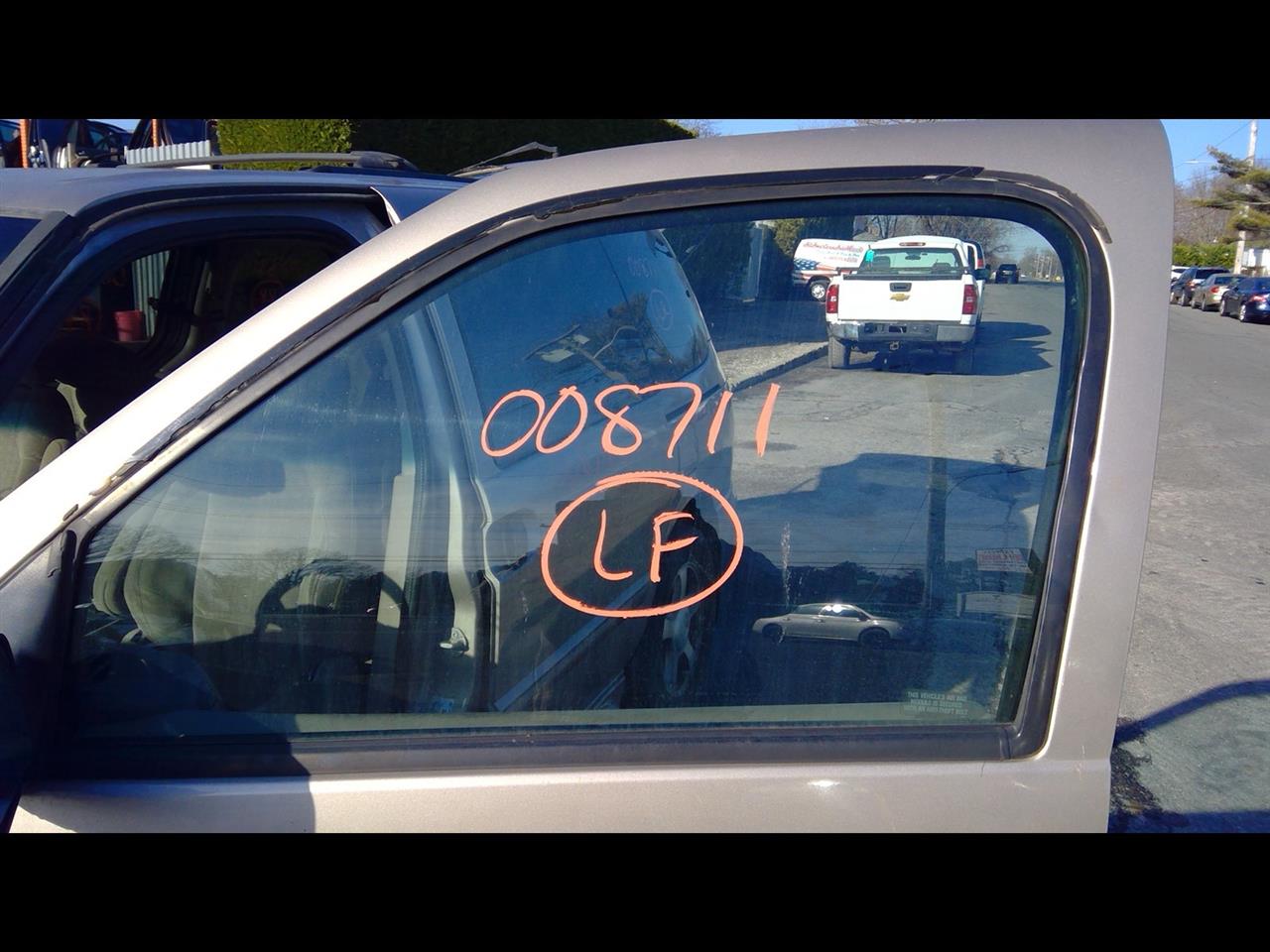 2002 NISSAN QUEST  99-02 L. Door Glass Front