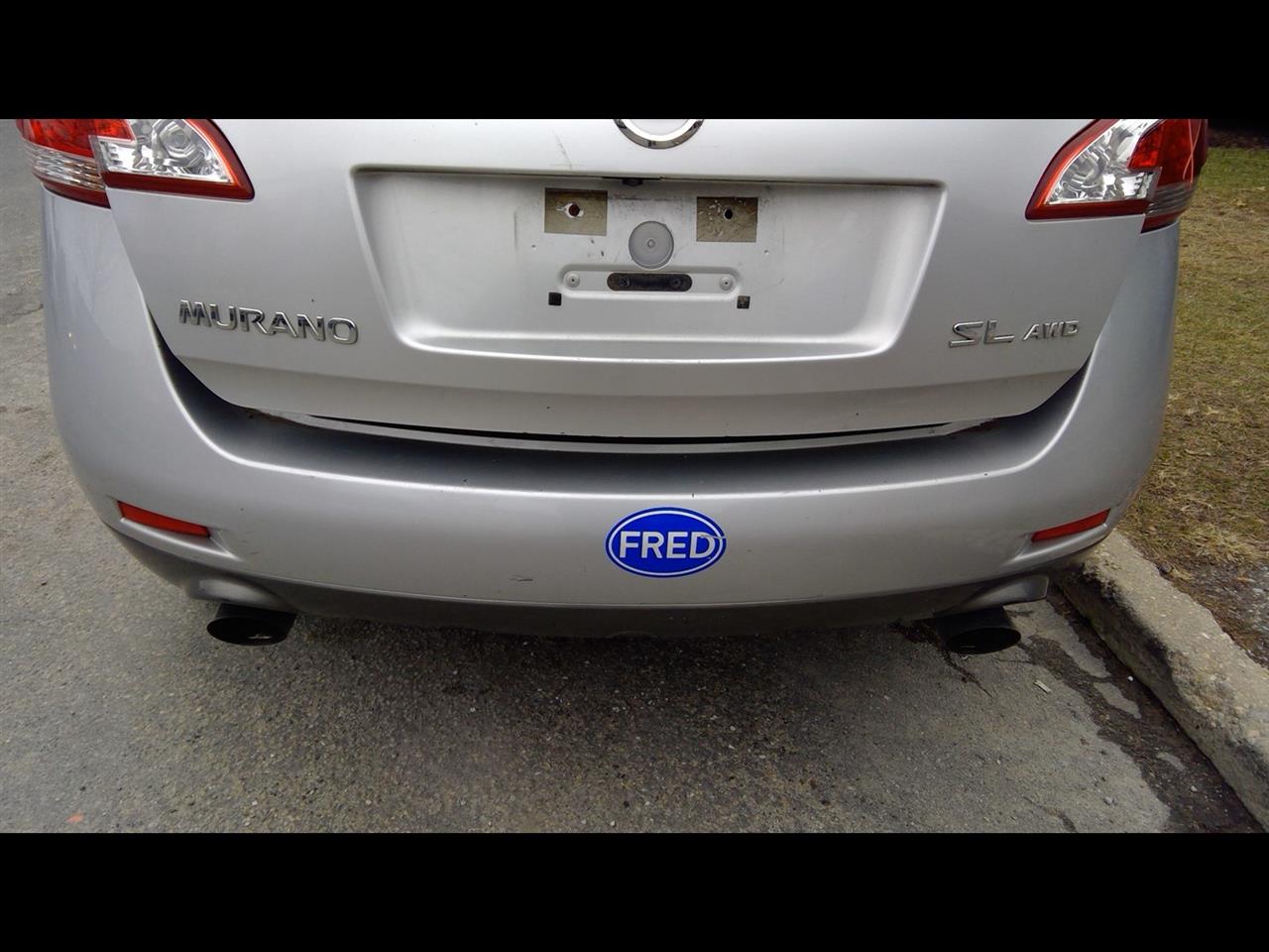 2013 NISSAN MURANO  11-14 4 Dr Bumper Assembly Rear