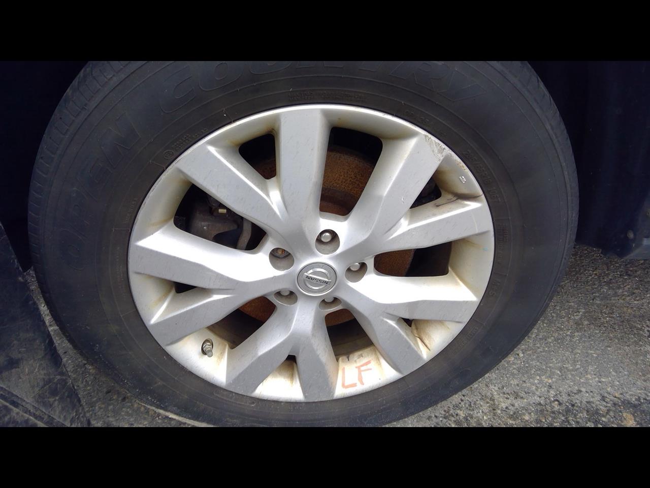 2013 NISSAN MURANO  13-14 18x7-1/2 (alloy) (5 Y Spoke Design Painted) Bright Silver Wheel