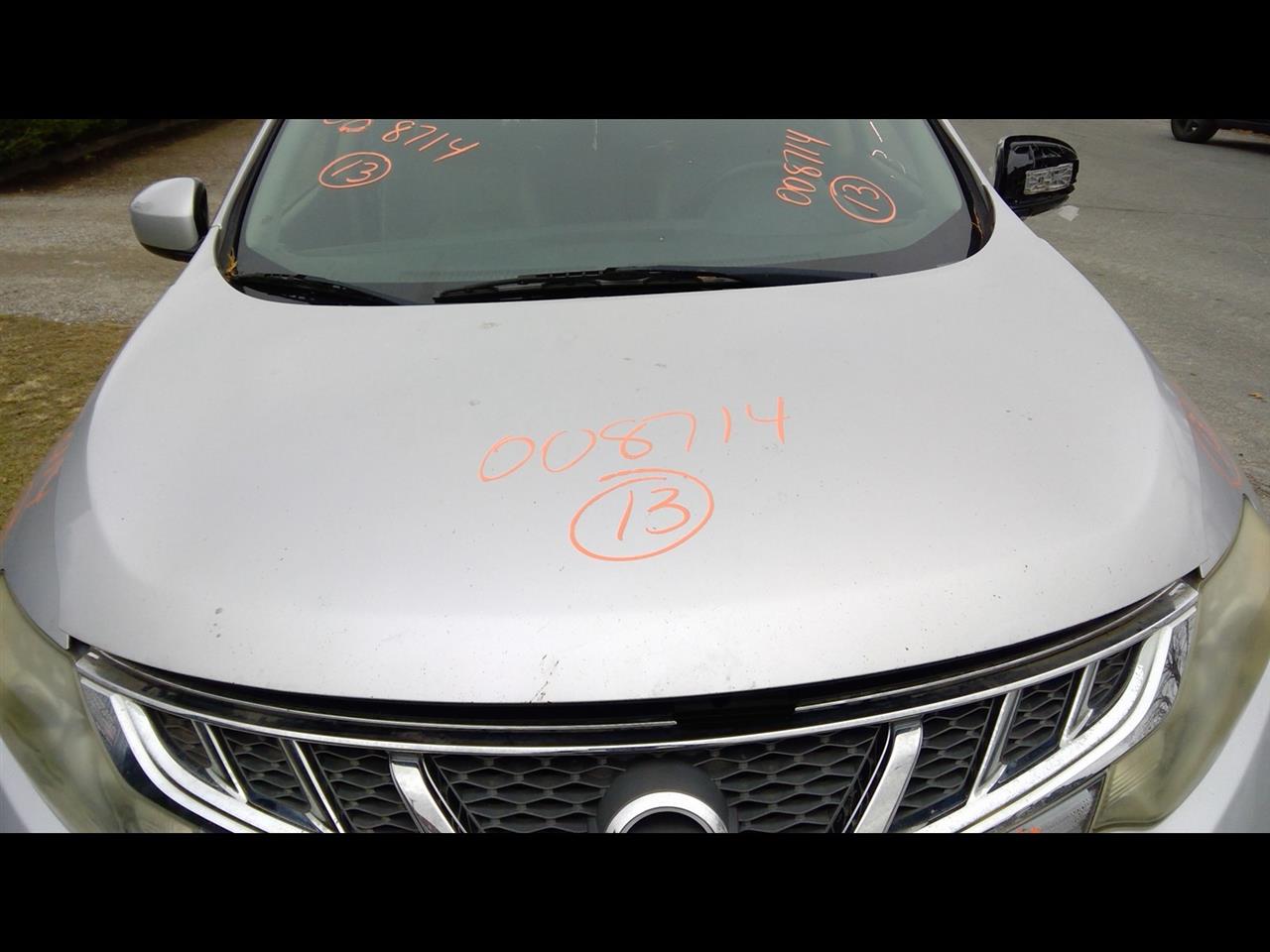 2013 NISSAN MURANO  09-14 Hood