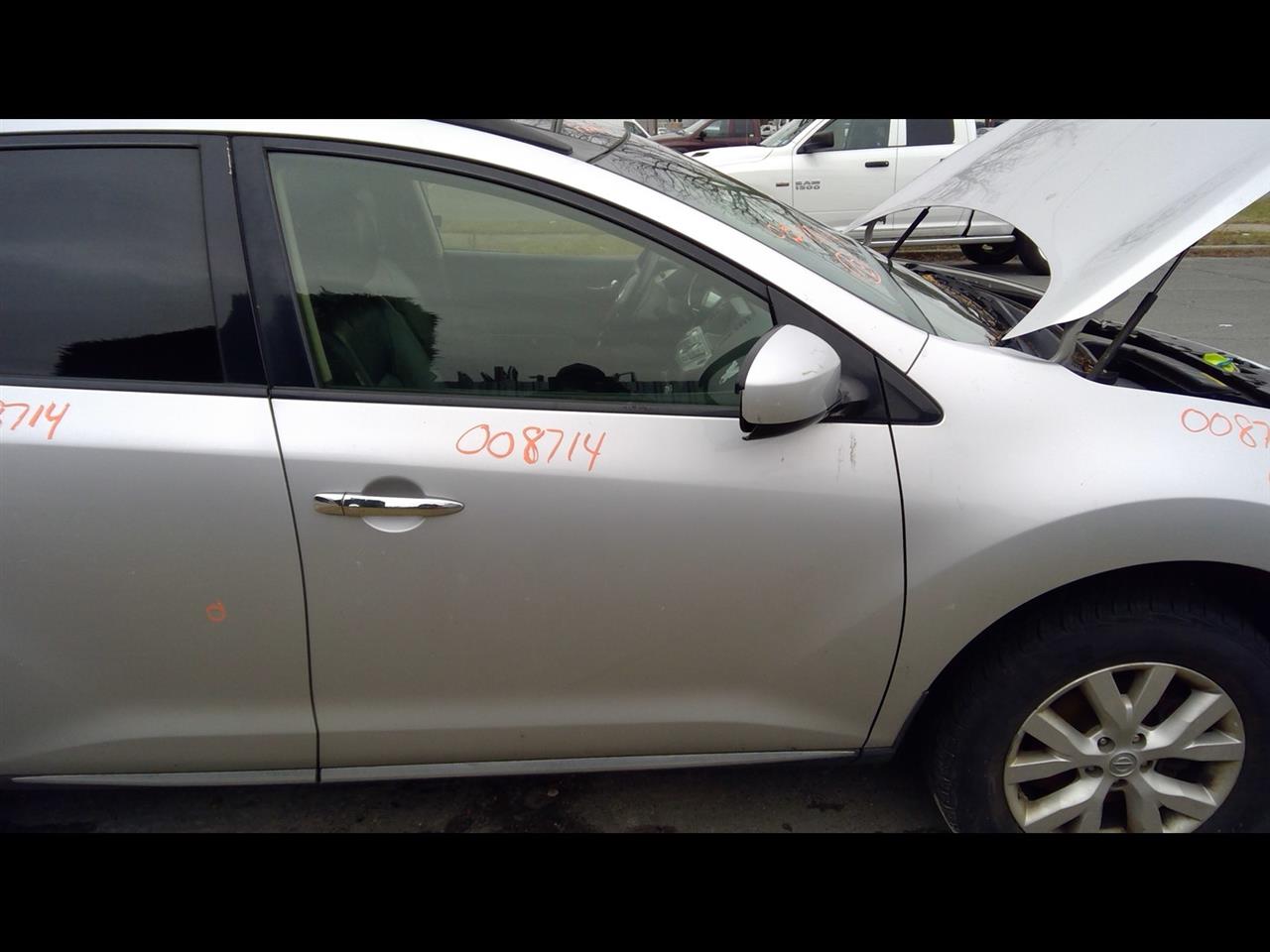 2013 NISSAN MURANO  11-14 4 Dr (keyless Ignition) R. Door Assembly Front