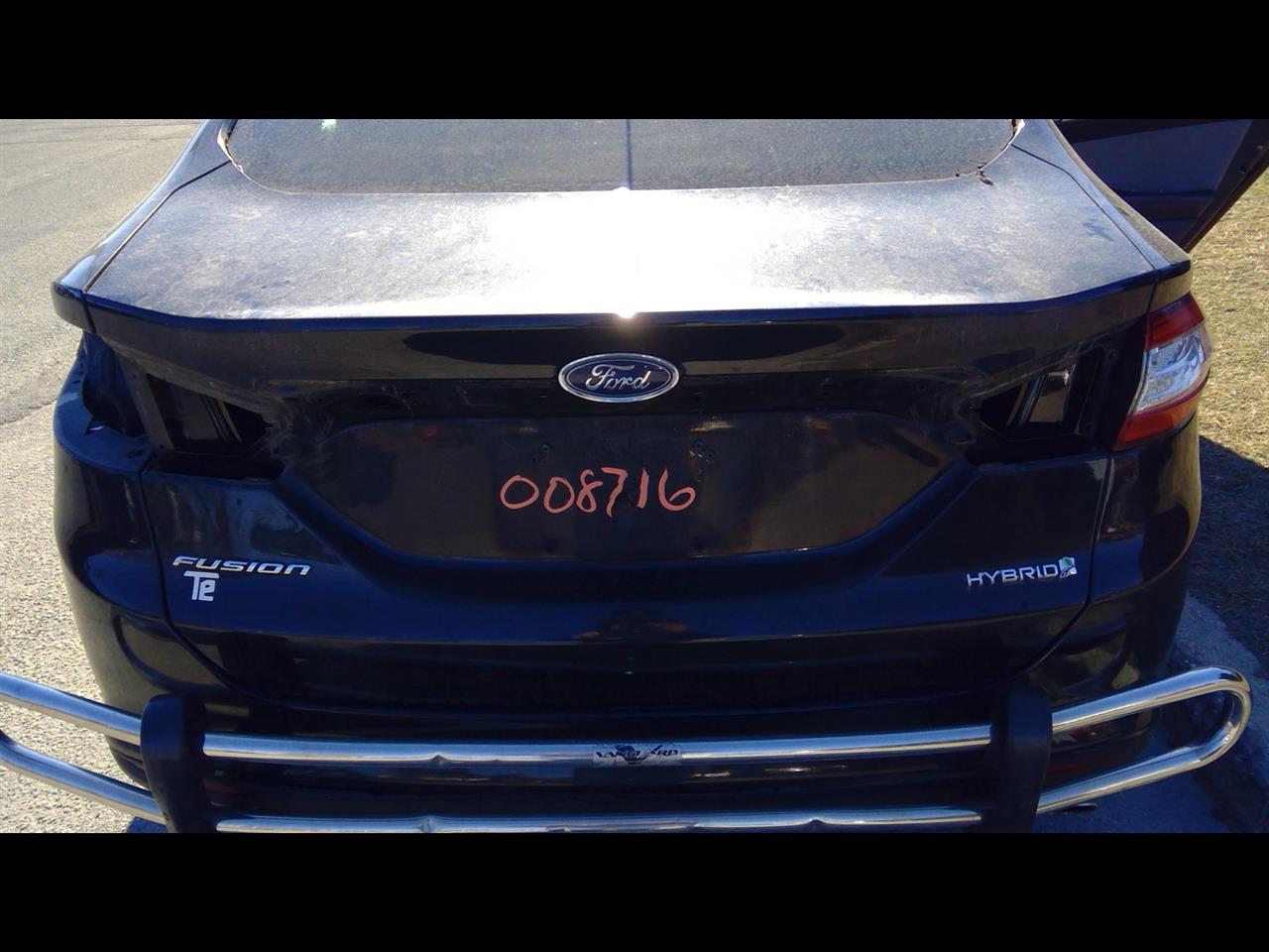 2016 FORD FUSION  15-16 (rear View Camera) W/o Spoiler Decklid Tailgate