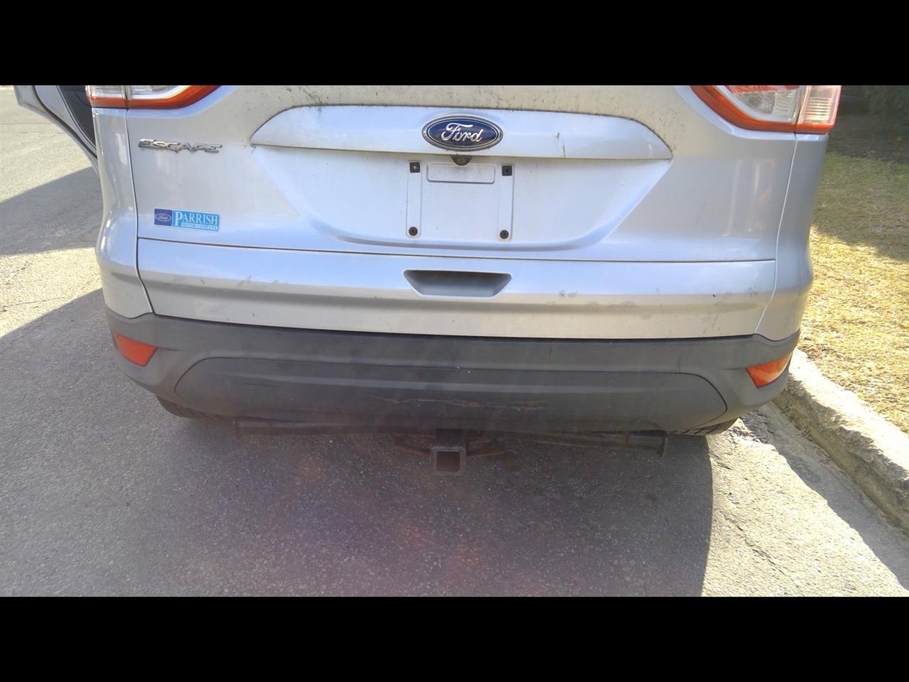 2015 FORD ESCAPE  13-16 (includes Right And Left Painted Extensions) W/o Trailer Hitch; W/o Park Assist; Concealed Exhaust Outlets Bumper Assembly Rear