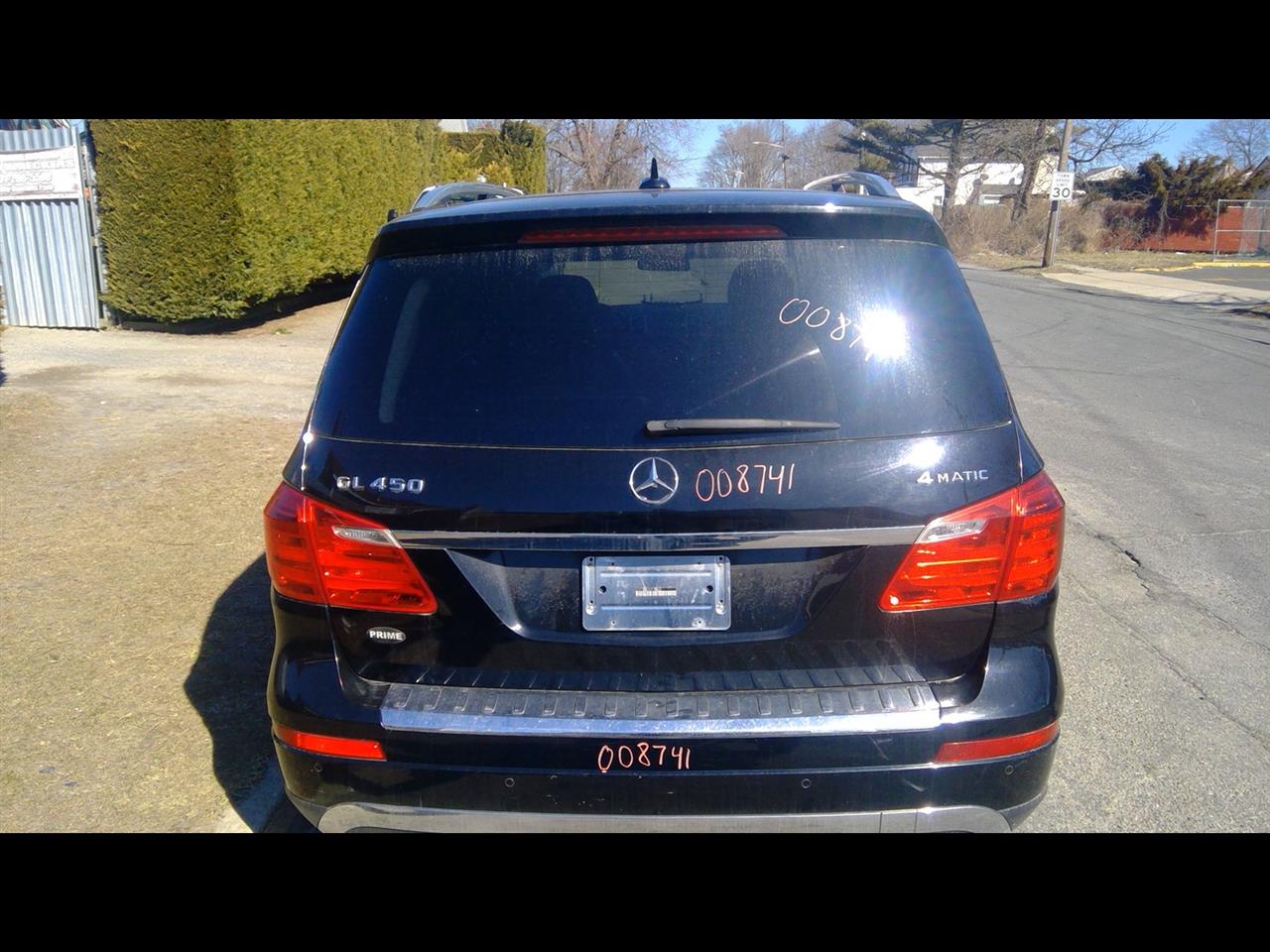2014 MERCEDES-BENZ MERCEDES GL-CLASS  14-16 166 Type; GL63 Decklid Tailgate