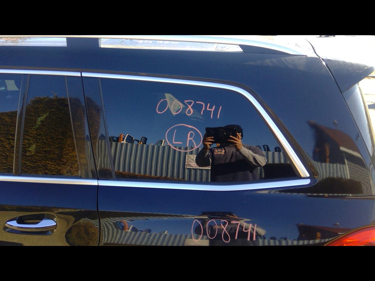 2014 MERCEDES-BENZ MERCEDES GL-CLASS  13-16 166 Type; GL63 (privacy Tint) L. Quarter Glass