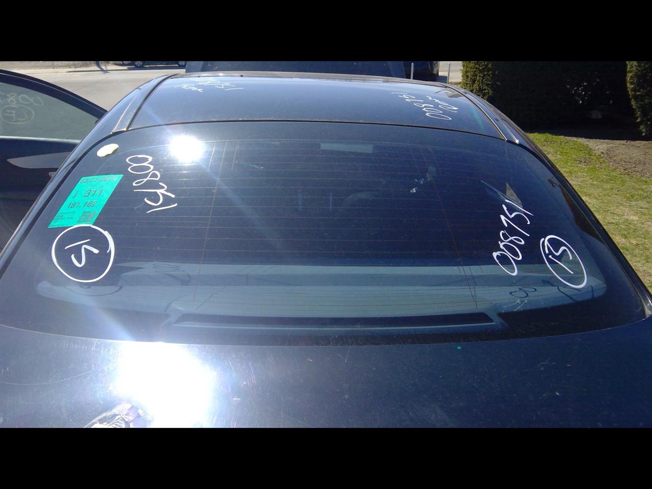 2015 MERCEDES-BENZ MERCEDES C-CLASS  18 205 Type Sedan Back Glass