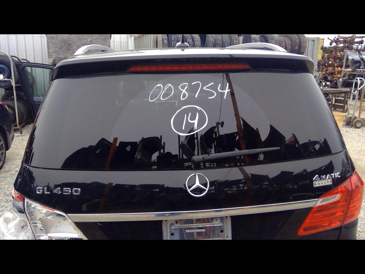 2014 MERCEDES-BENZ MERCEDES GL-CLASS  13-16 166 Type; GL63 Back Glass