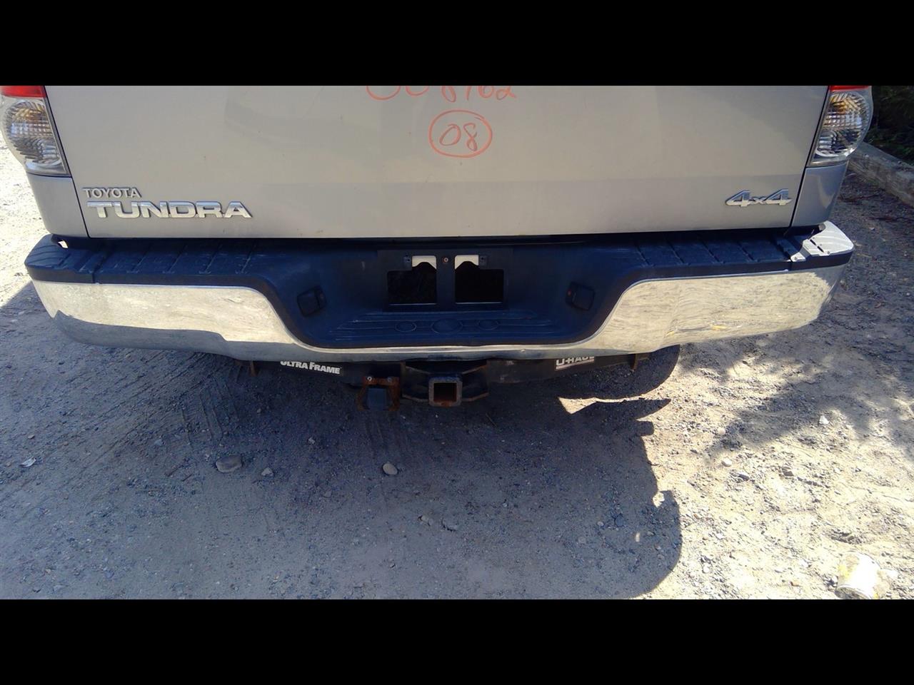 2008 TOYOTA TUNDRA  09-13 Chrome Bumper W/o Park Assist; W/o Rock Warrior Package; W/tow Package Bumper Assembly Rear