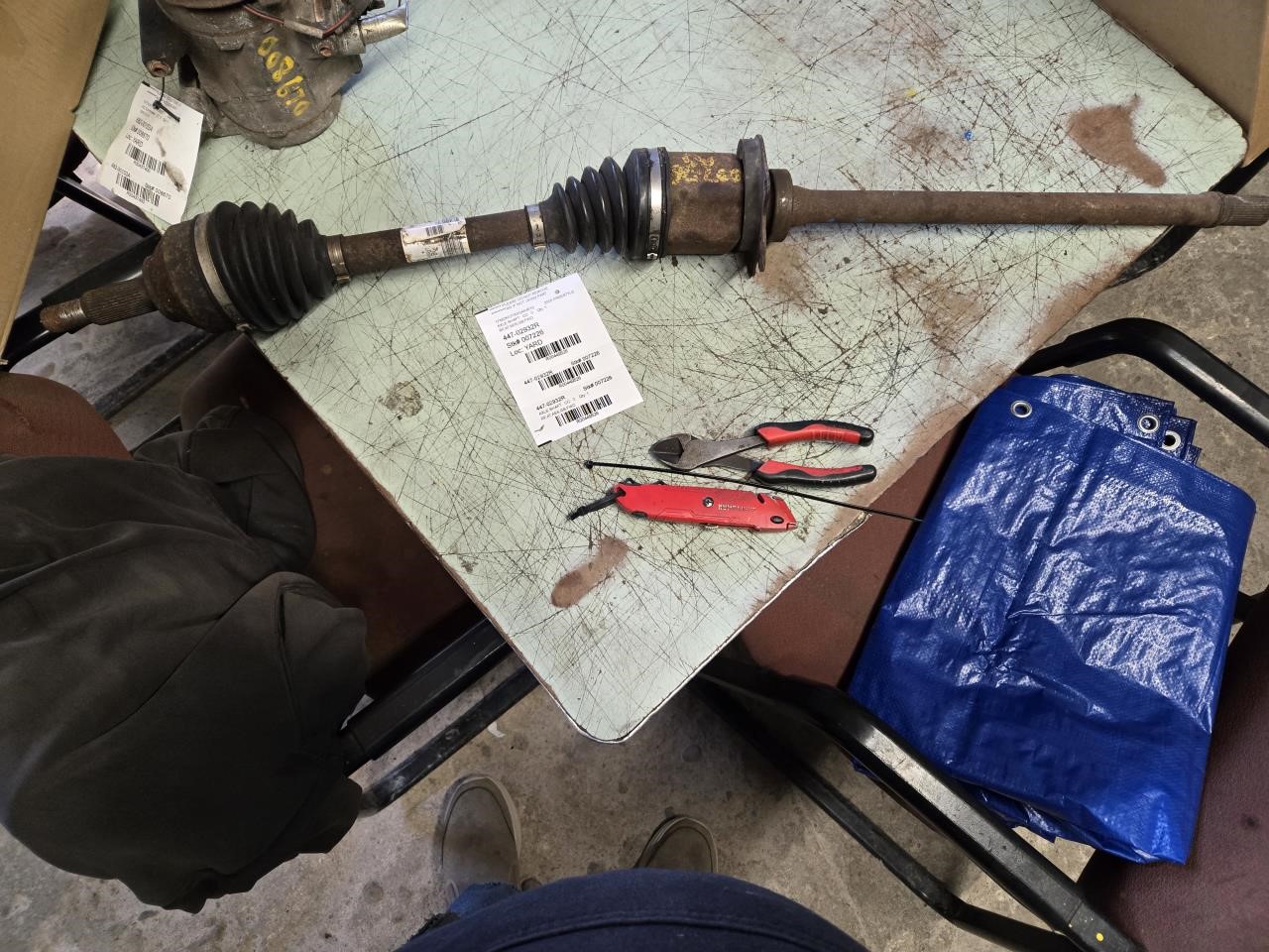 2005 FORD FREESTYLE  05-07 Front; FWD R. Axle Shaft