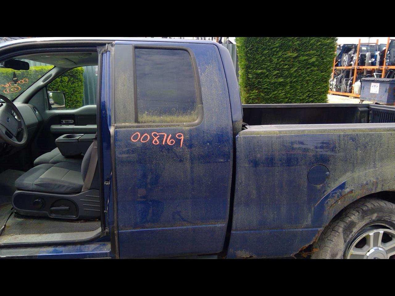 2007 FORD FORD F150 PICKUP  05-08 Super Cab (4 Dr) Electric Glass L. Door Assembly Rear Side