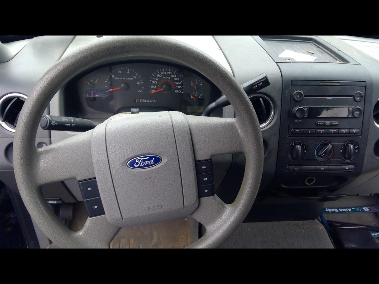 2007 FORD FORD F150 PICKUP  07-08 Column Shift; (tilt) W/cruise W/o Radio And Climate Control Steering Column