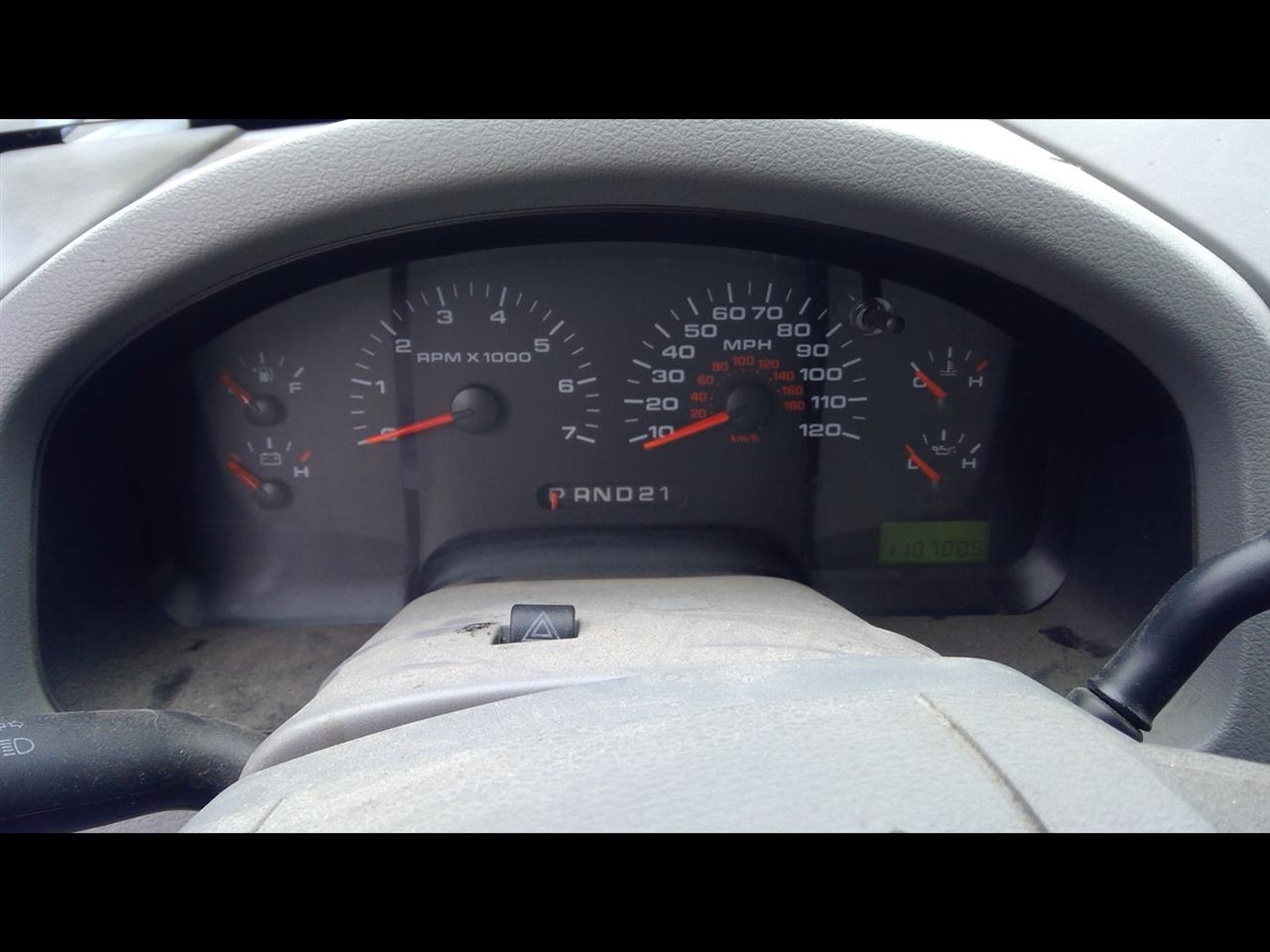 2007 FORD FORD F150 PICKUP  07 (cluster) MPH XLT W/o Chrome Package; ID 7L34-10849-AE Speedometer Head Cluster