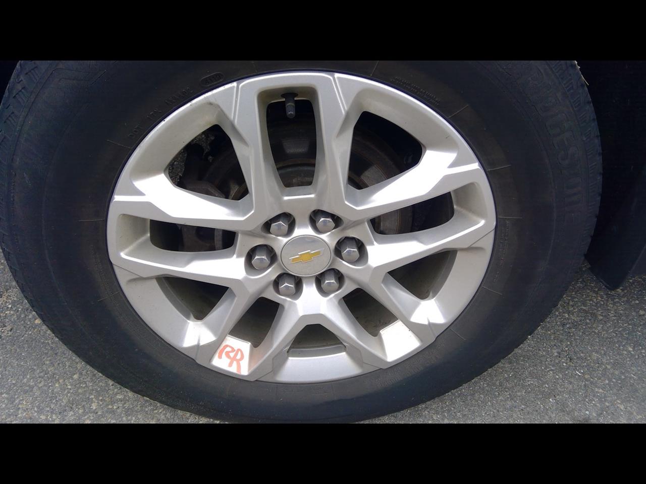 2020 CHEVROLET TRAVERSE  22 18x7-1/2 Silver 10 Spoke (opt PXJ) Wheel