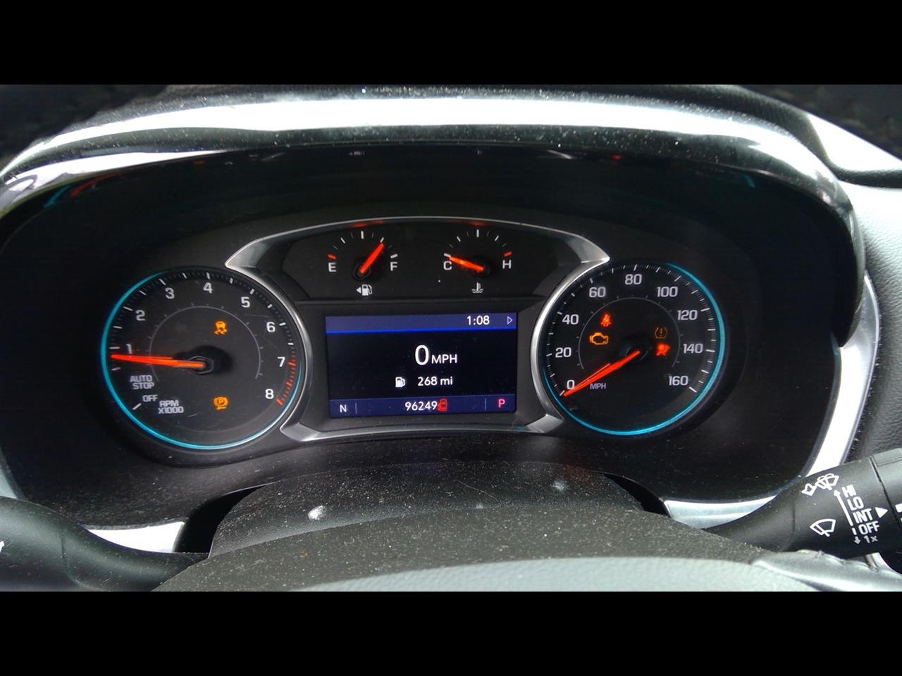 2020 CHEVROLET TRAVERSE  20-21 MPH (US Market) W/multi-color Graphic Display (opt UDD) ID 84817321 Speedometer Head Cluster