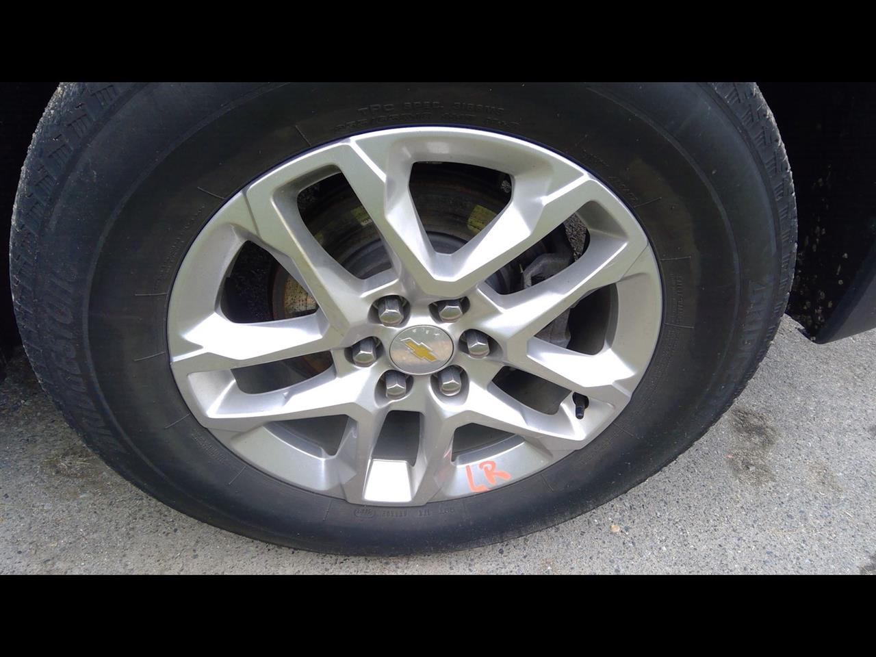 2020 CHEVROLET TRAVERSE  22 18x7-1/2 Silver 10 Spoke (opt PXJ) Wheel