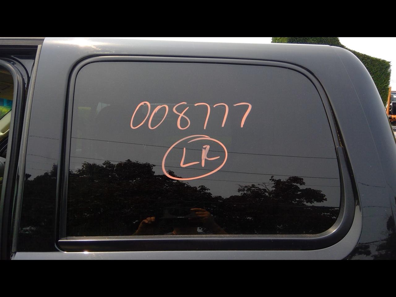 2009 GMC SIERRA 1500 PICKUP  08-13 Crew Cab W/privacy Tint L. Door Glass Rear