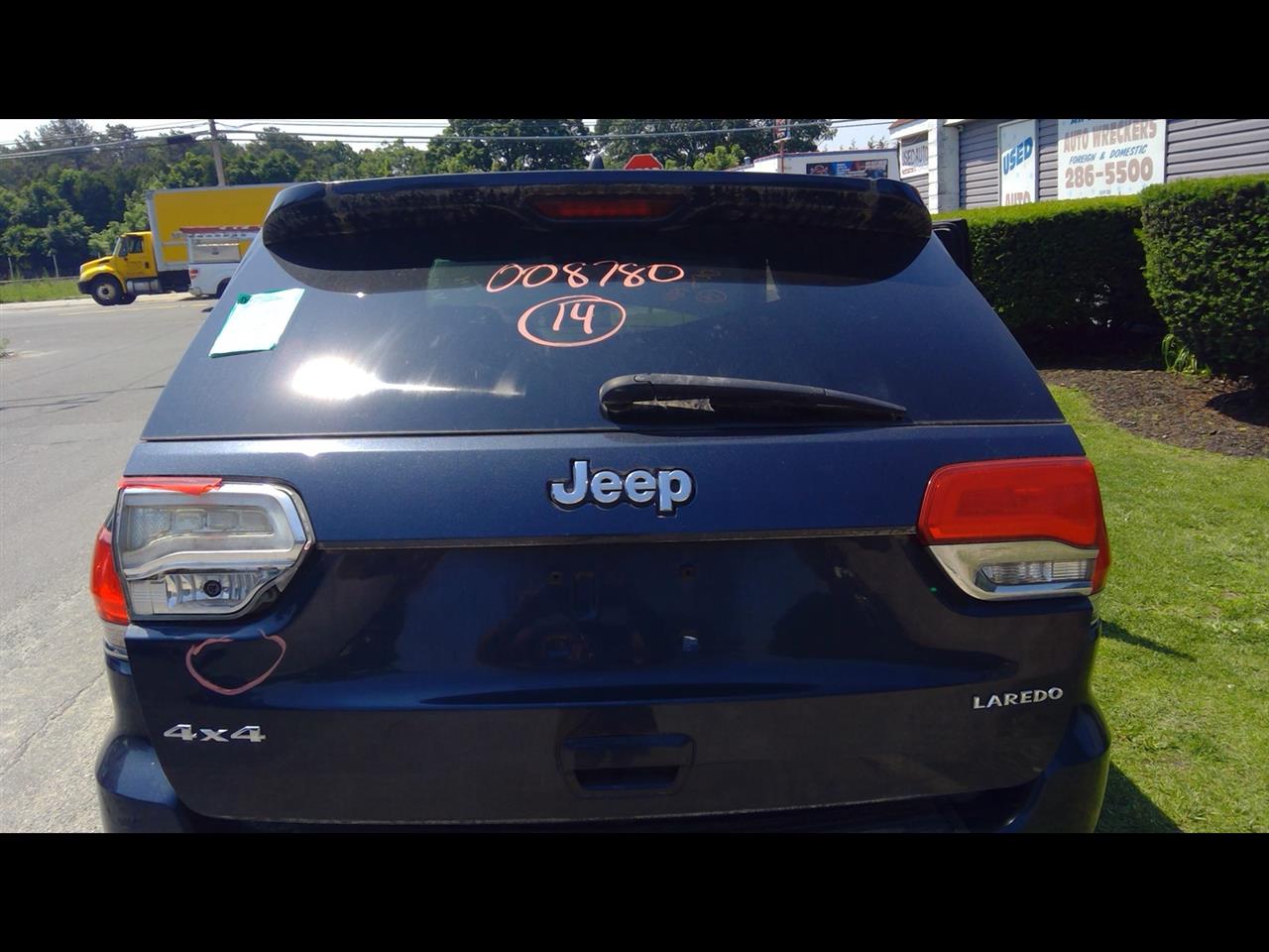 2014 JEEP GRAND CHEROKEE  14-16 Privacy Tint Glass W/o Rear View Camera Decklid Tailgate