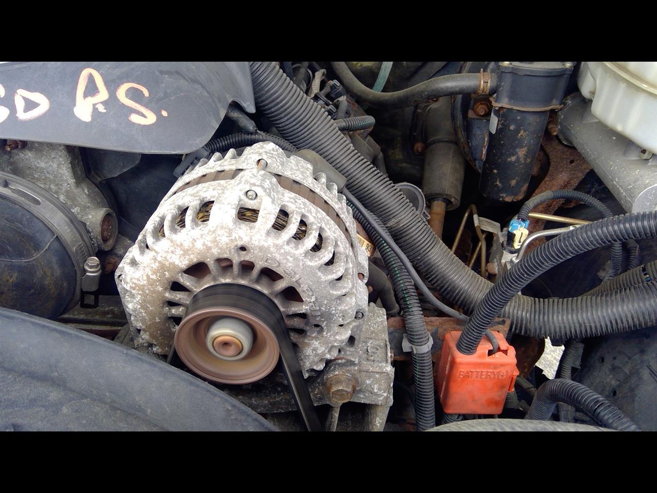 2004 CHEVROLET SILVERADO 1500 PICKUP  05 W/o Hybrid Option; 145 Amp (opt KG3) W/Special Equipment Option (opt 8C6) Alternator