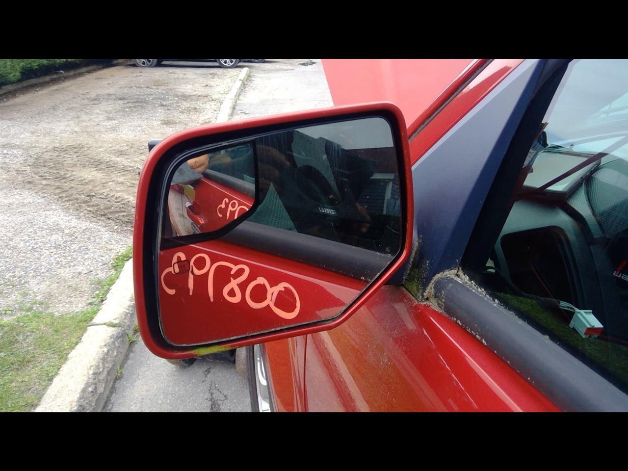 2010 FORD ESCAPE  10-12 Power; (dual Image Spotter Glass) W/heated Glass L. Painted Body Color Cover Side View Mirror