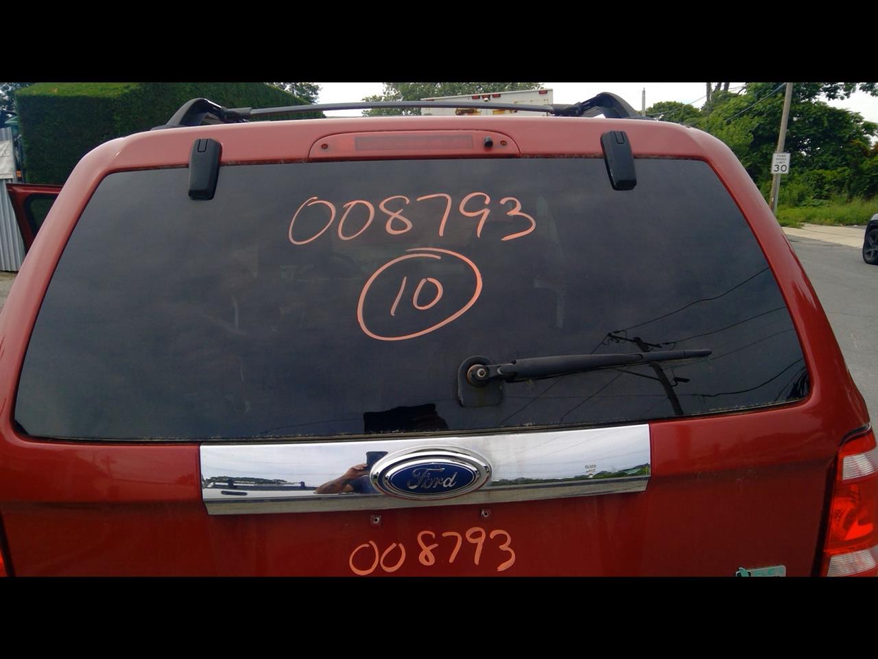 2010 FORD ESCAPE  08-12 3 Holes In Glass Privacy Tint Back Glass