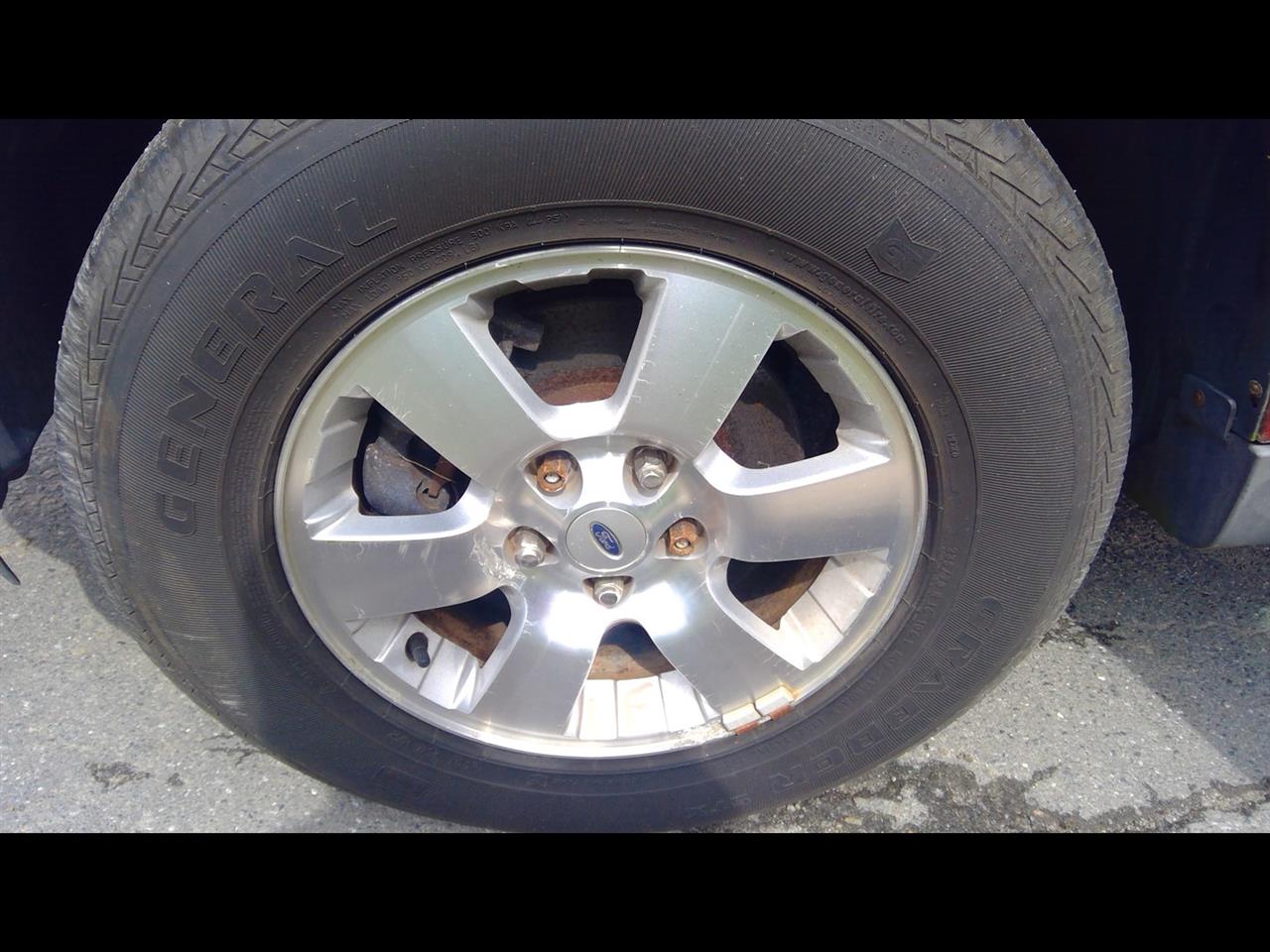 2010 FORD ESCAPE  09-12 VIN G (8th Digit) 16x7 (TPMS) 6 Spoke (aluminum) Wheel