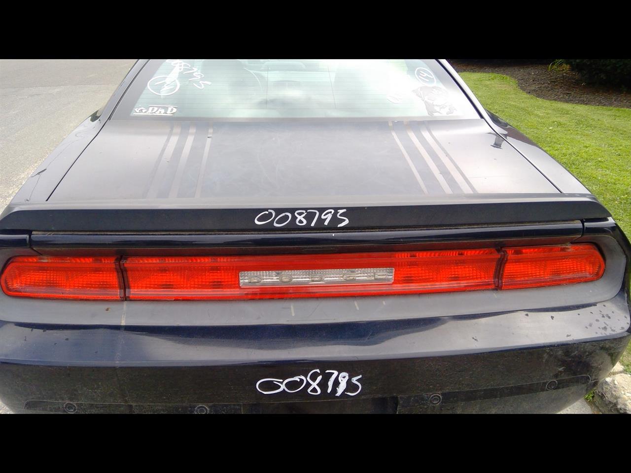 2014 DODGE CHALLENGER  12-14 SXT W/spoiler Decklid Tailgate