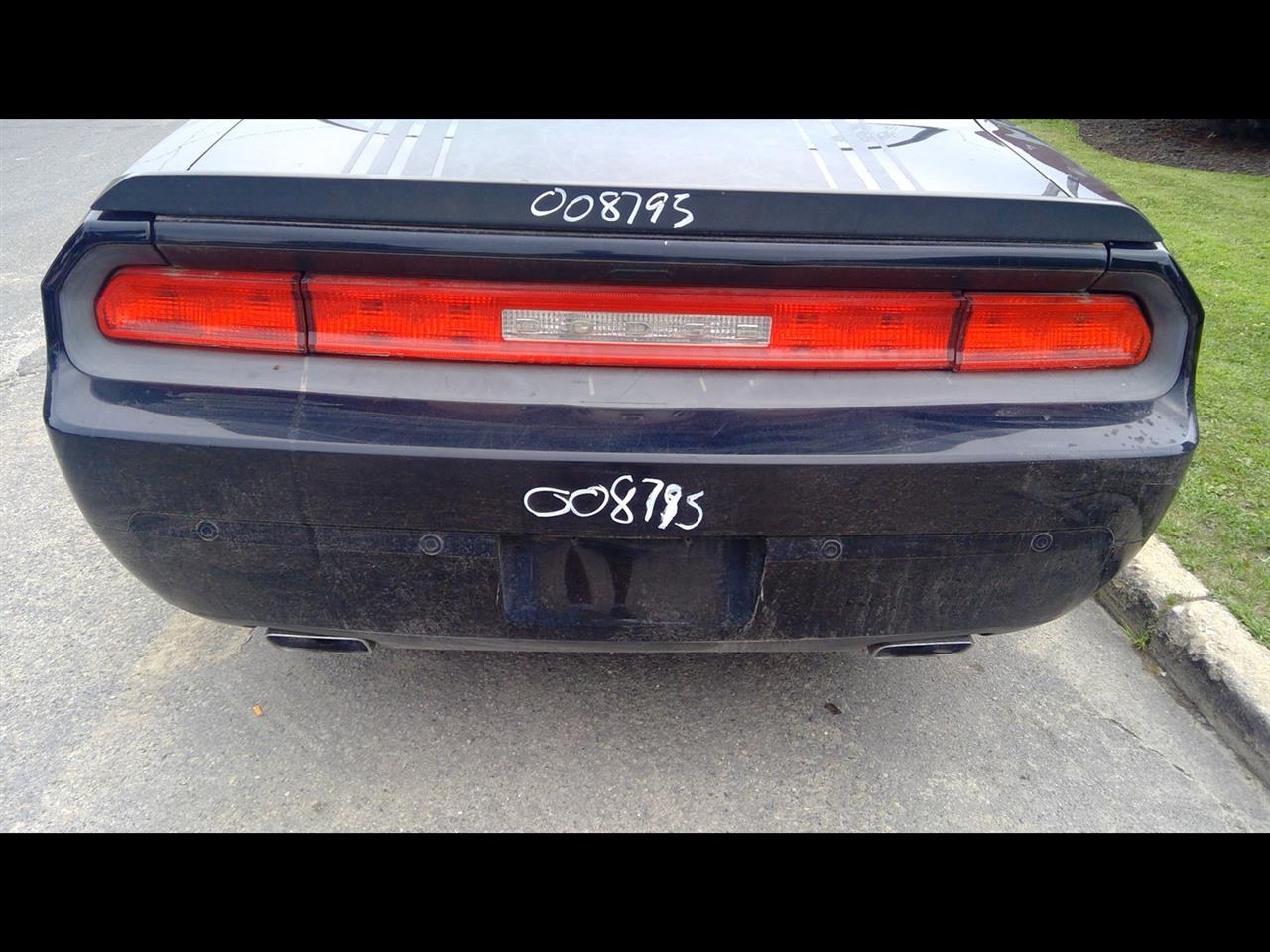 2014 DODGE CHALLENGER  14 (dual Exhaust Outlets) W/park Assist Bumper Assembly Rear