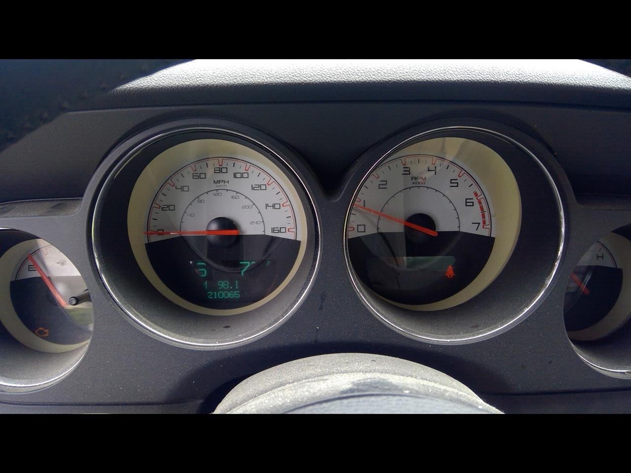 2014 DODGE CHALLENGER  14 (cluster) MPH 160 MPH MT ID 5091676 Speedometer Head Cluster