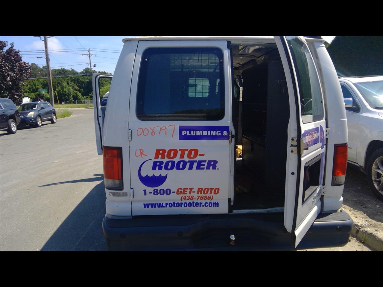 2014 FORD FORD E150 VAN  09-14 W/window L. Door Assembly Rear Back