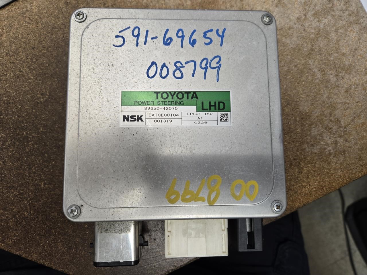2011 TOYOTA RAV4  12 Steering; (gasoline) (LH Dash) Exc. Sport Model Chassis Control Module