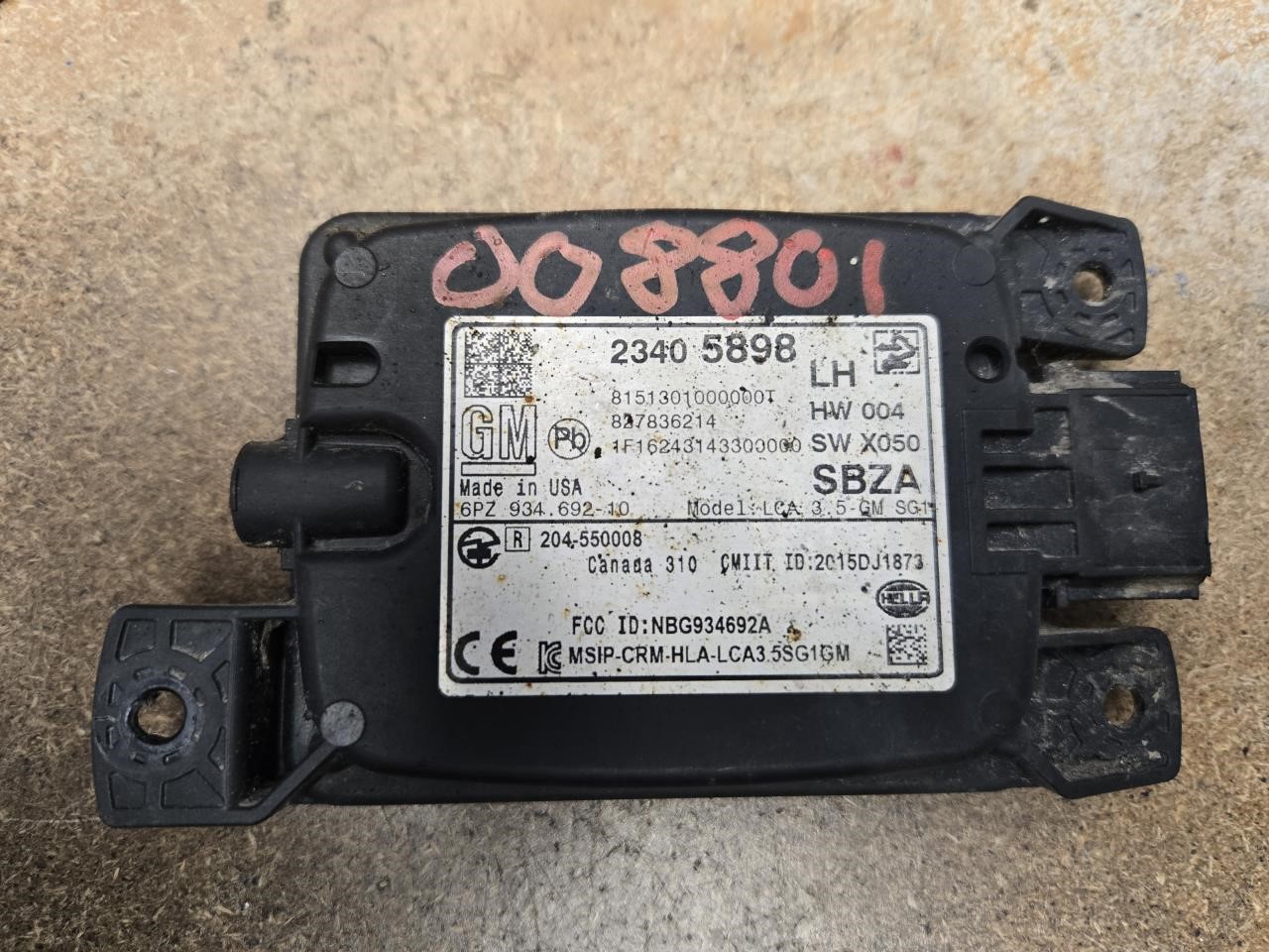 2017 GMC YUKON XL 1500 Camera Projector