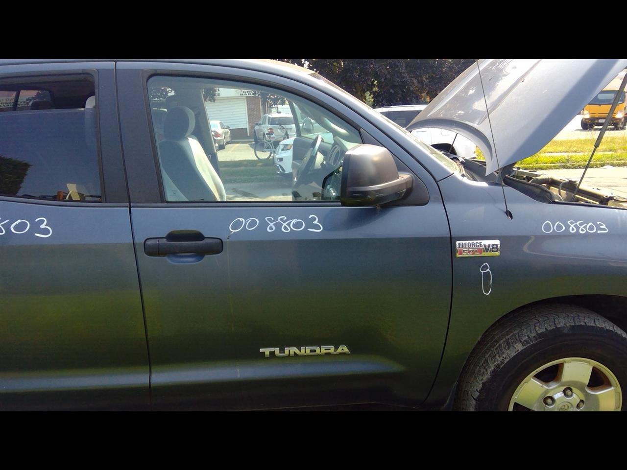 TOYOTA TUNDRA 2014-2016 Crew Cab (4 Dr), (electric windows), w/o automatic up and down windows w/o automatic down (R.) Door Assembly Front