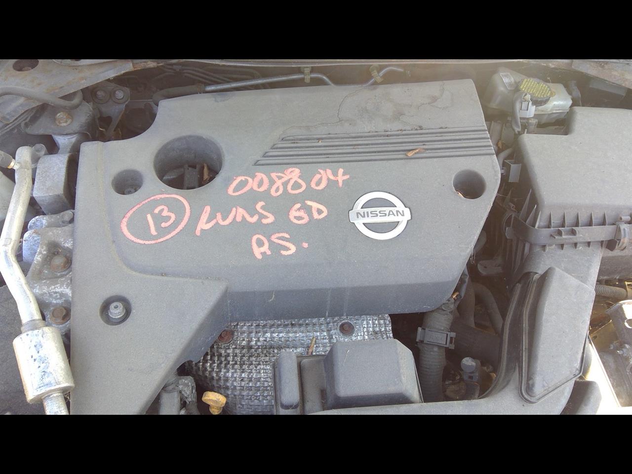 2013 NISSAN ALTIMA  14 2.5L (VIN A 4th Digit QR25DE) (Sdn) Engine Assembly