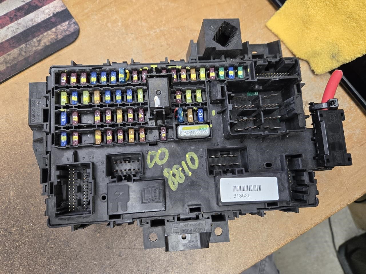2016 FORD EXPEDITION  14-17 Body Control (BCM); (RH Dash Mounted Power Running Board Control Module) Chassis Control Module
