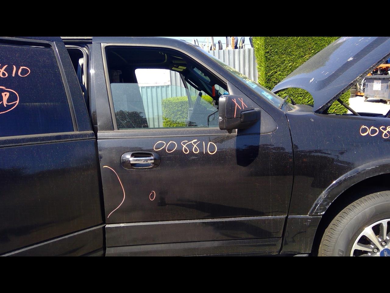 2016 FORD EXPEDITION  16-17 (electric Windows Side Cladding) W/o Acoustic Glass; R. Door Assembly Front