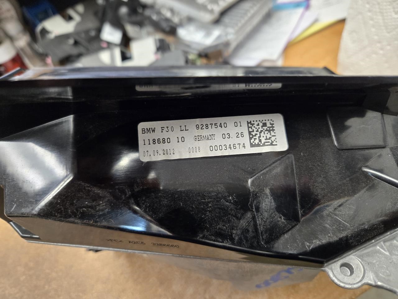 2013 BMW 328I Camera Projector