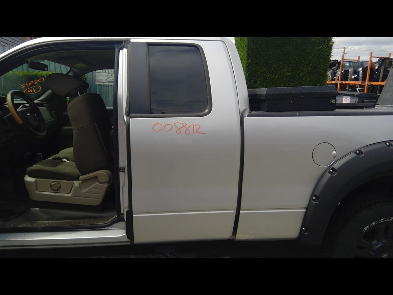 2010 FORD FORD F150 PICKUP  13-14 Super Cab (4 Dr) Electric Glass Privacy Tint Glass L. Door Assembly Rear Side