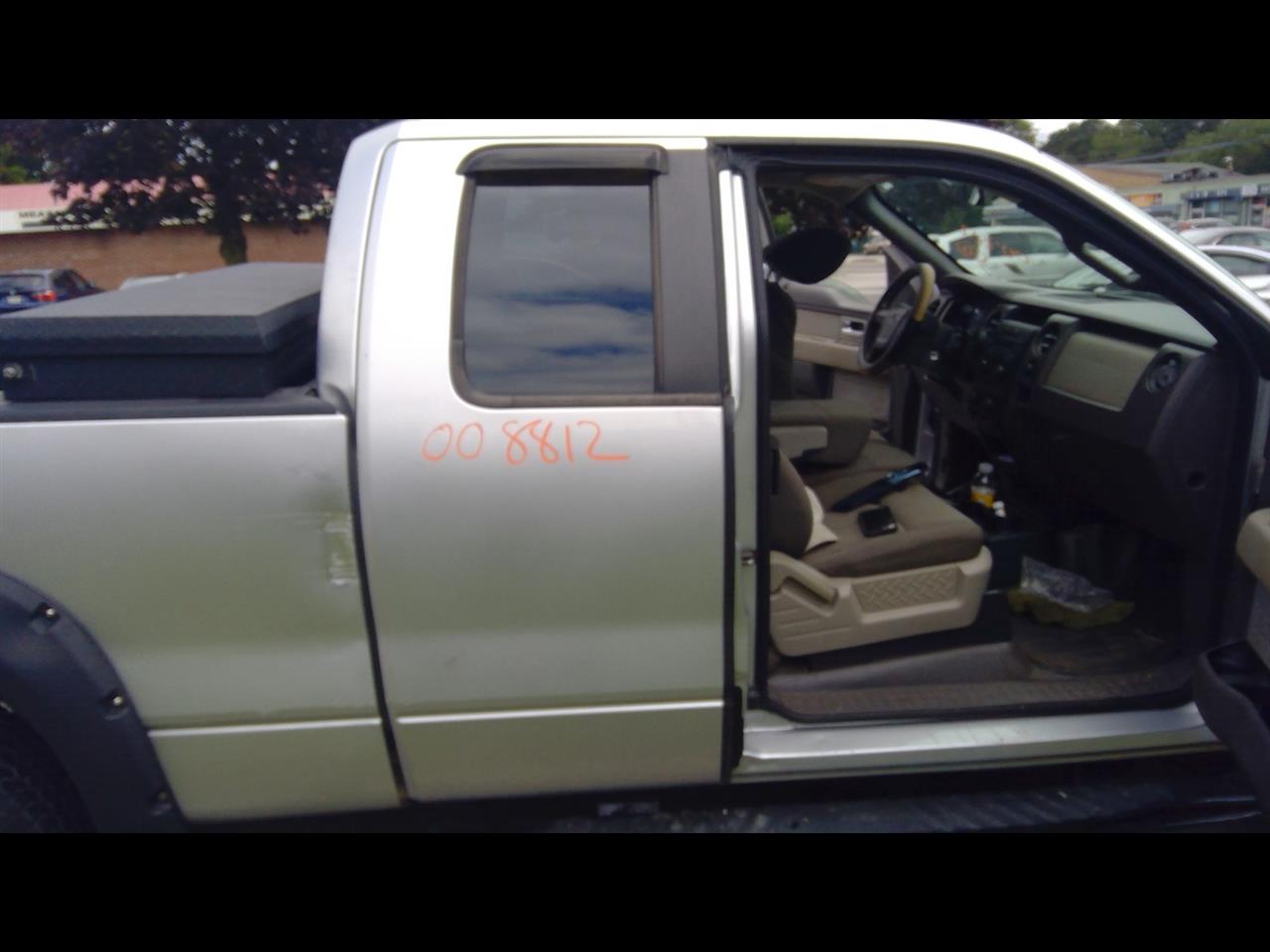 2010 FORD FORD F150 PICKUP  13-14 Super Cab (4 Dr) Electric Glass Privacy Tint Glass R. Door Assembly Rear Side