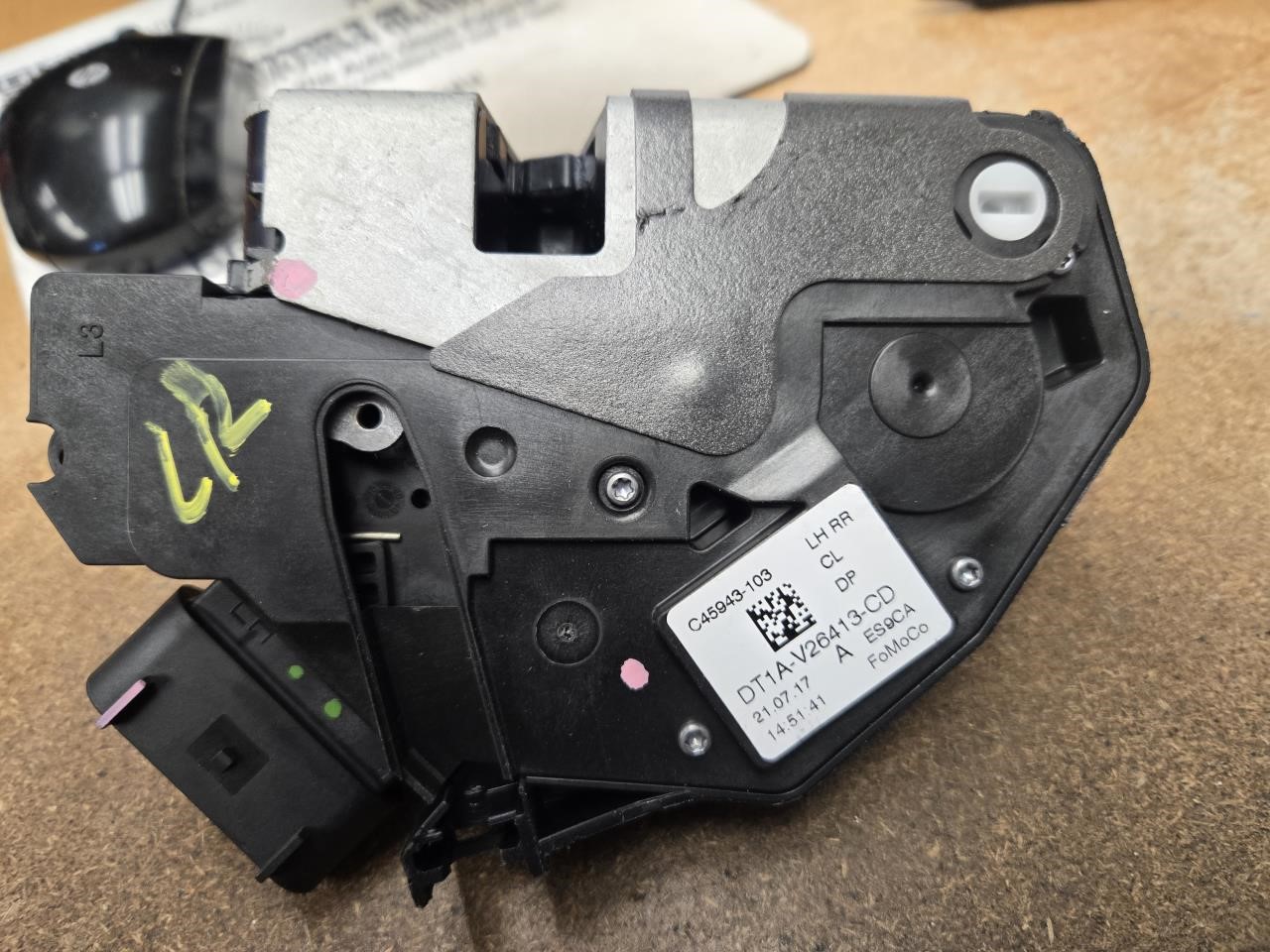 2015 FORD TRANSIT 150 Keys Latches Locks