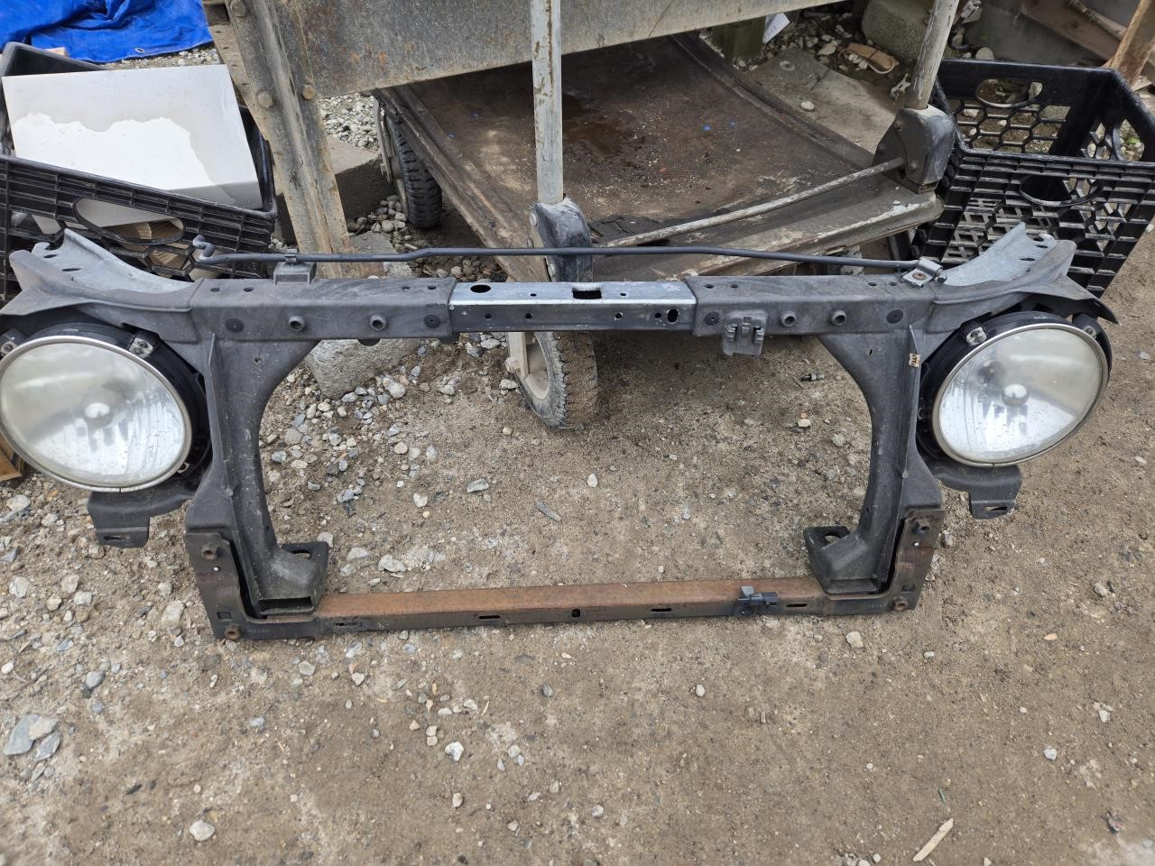 2017 JEEP WRANGLER  18 VIN W (6th Digit JK Body) Radiator Core Support