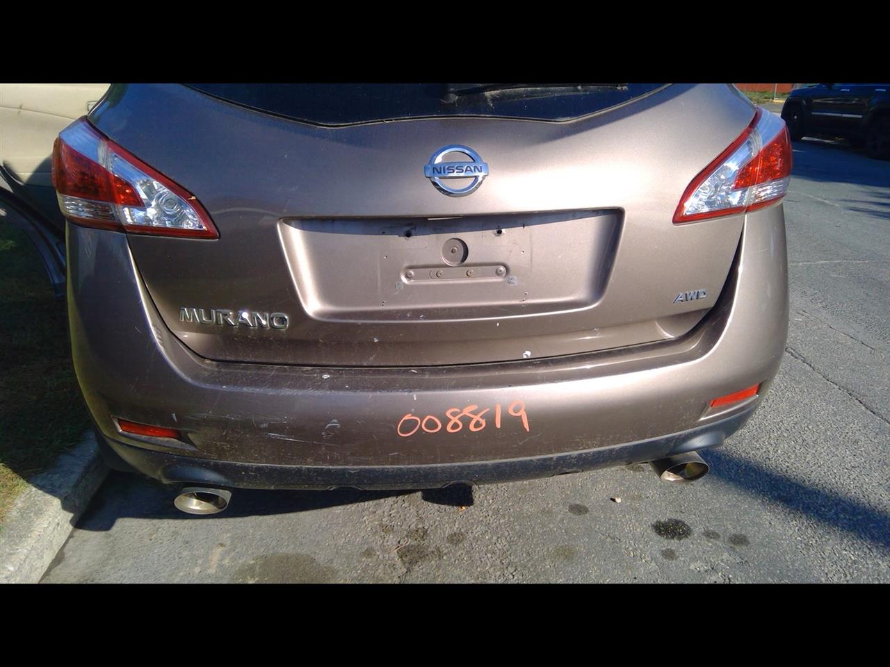 2014 NISSAN MURANO  11-14 4 Dr Bumper Assembly Rear