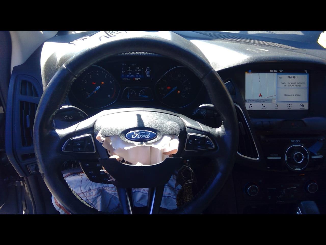 2018 FORD FOCUS  17-18 (floor Shift) (tilt And Telescopic) AT Conventional Ignition Hatchback Steering Column