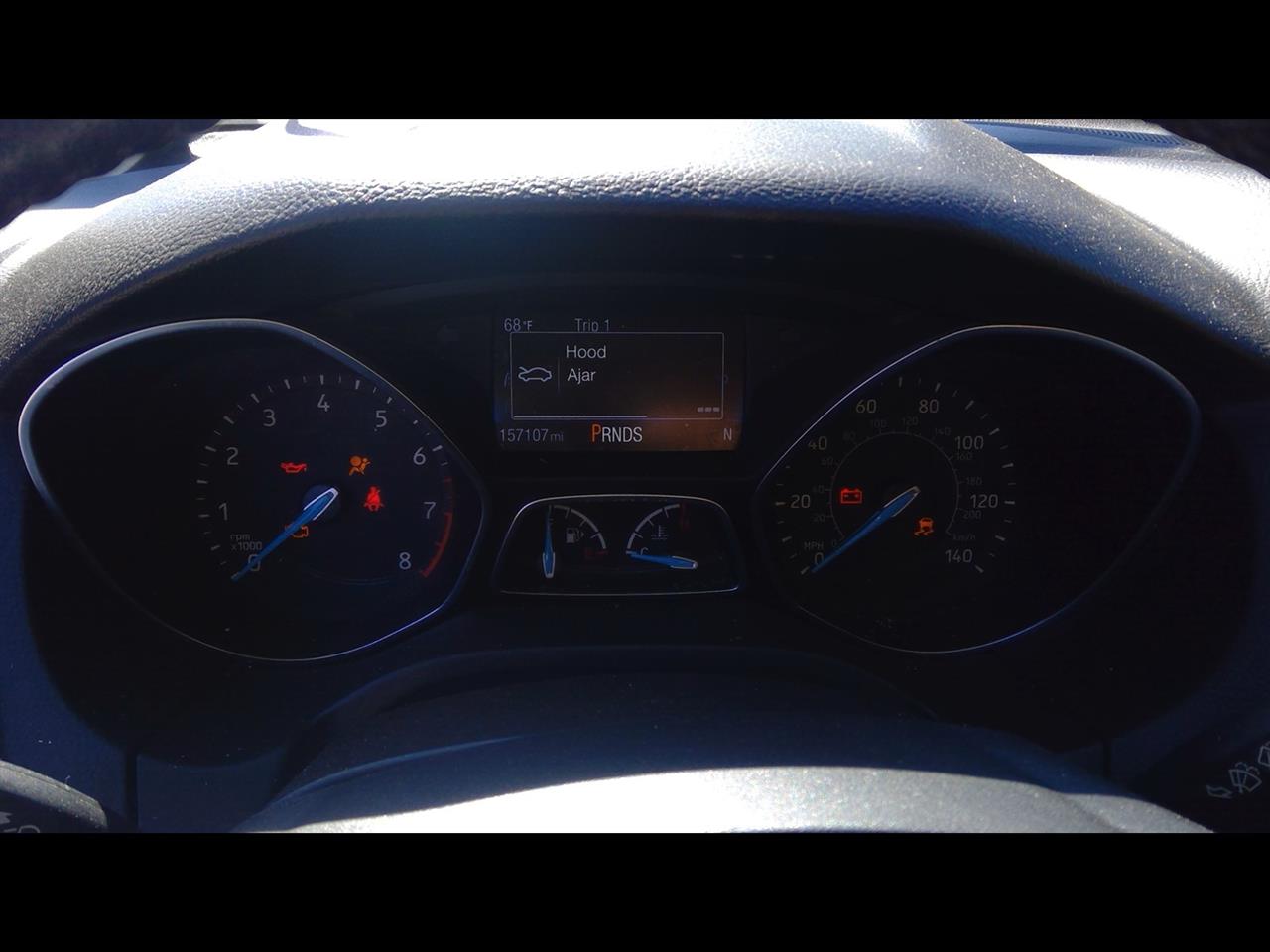 2018 FORD FOCUS  17-18 (cluster) Gasoline MPH ID F1ET-10849-CTP Speedometer Head Cluster