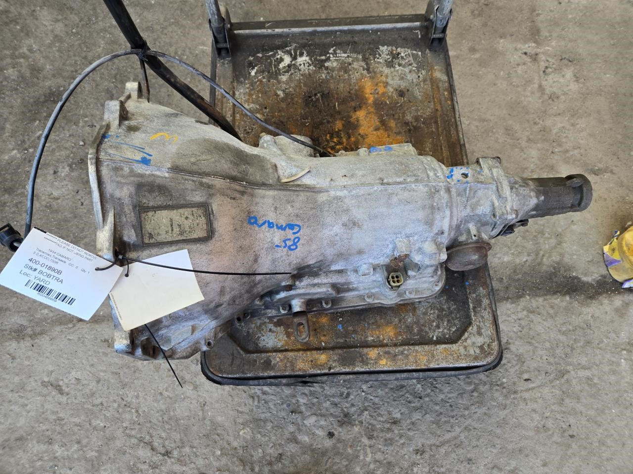 1984 CHEVROLET CAMARO  87 AT; 8-305 (5.0L) W/o Auxiliary Valve Body Transmission