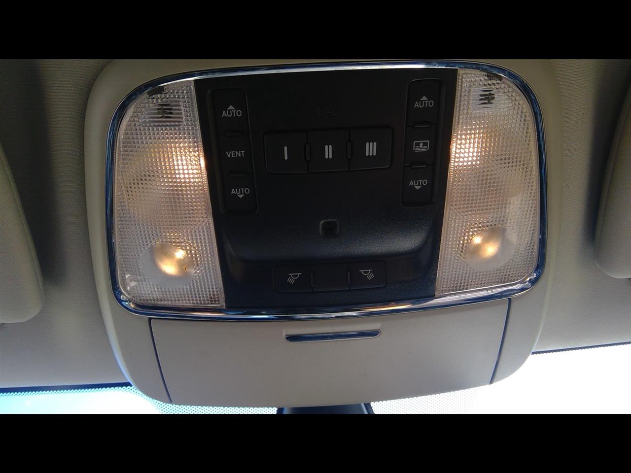 2012 JEEP GRAND CHEROKEE  11-15 Roof W/sunroof Console Front