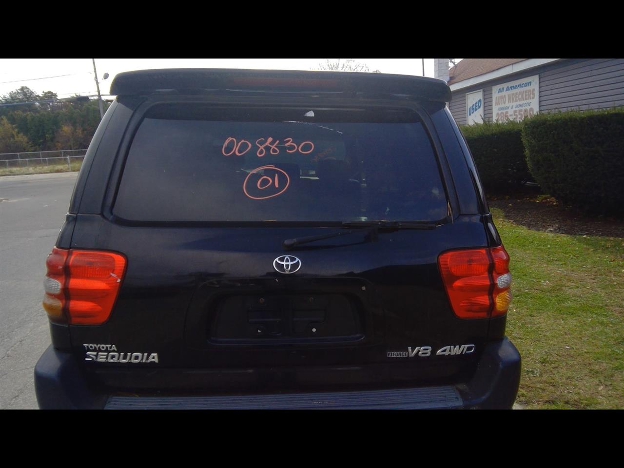 2001 TOYOTA SEQUOIA  01-04 W/spoiler Decklid Tailgate