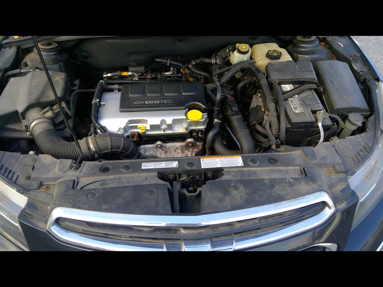 2015 CHEVROLET CRUZE  16 VIN P (4th Digit Limited) Radiator Core Support
