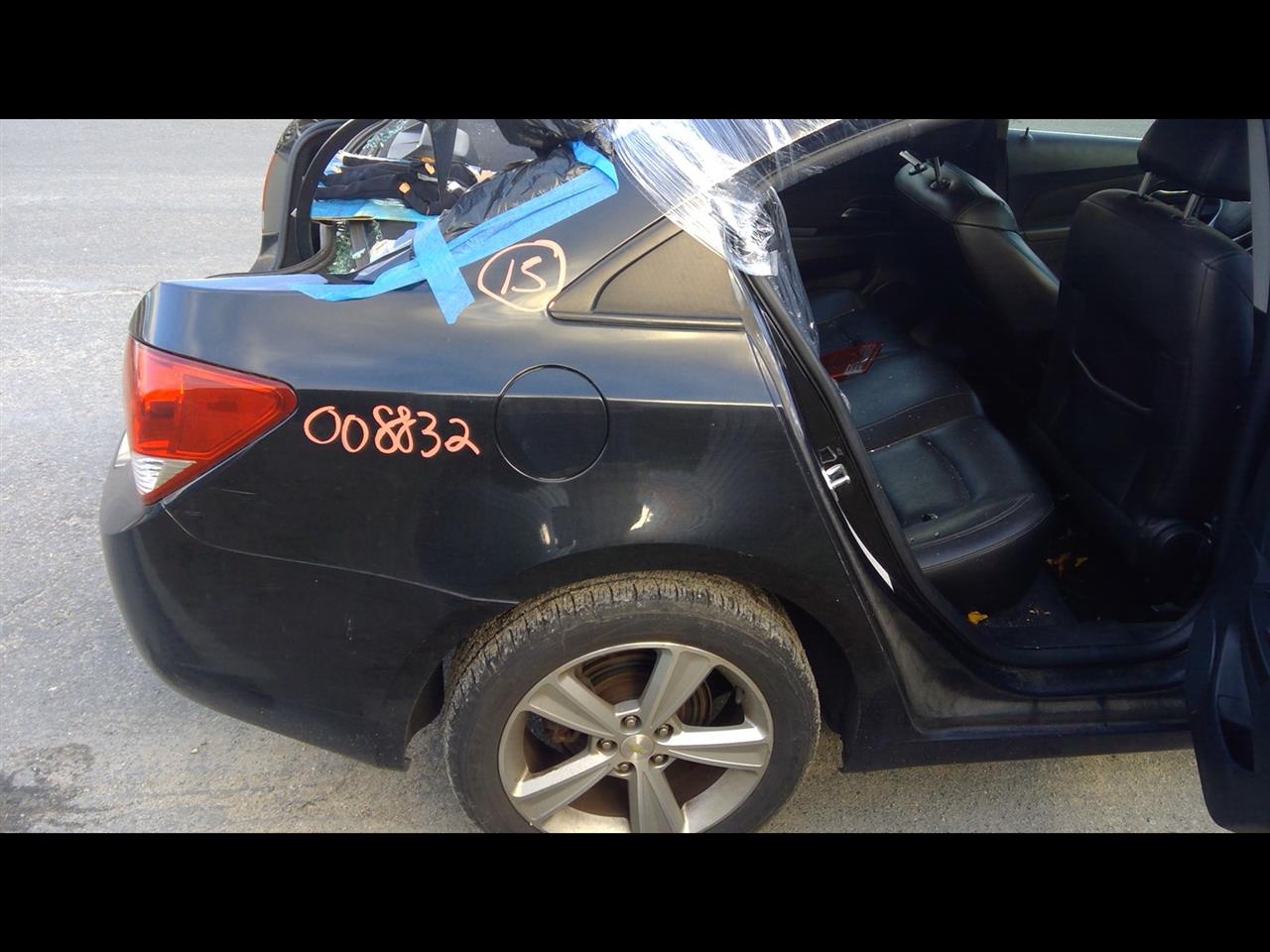 2015 CHEVROLET CRUZE  16 VIN P (4th Digit Limited) W/o RS Package; R. Quarter Panel Assembly
