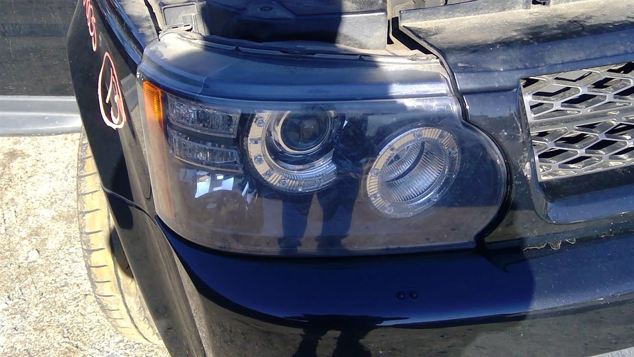 2013 LAND ROVER RANGE ROVER SPORT  12-13 (xenon HID Black Housing) W/o Adaptive Headlamps; R. Headlight Assembly