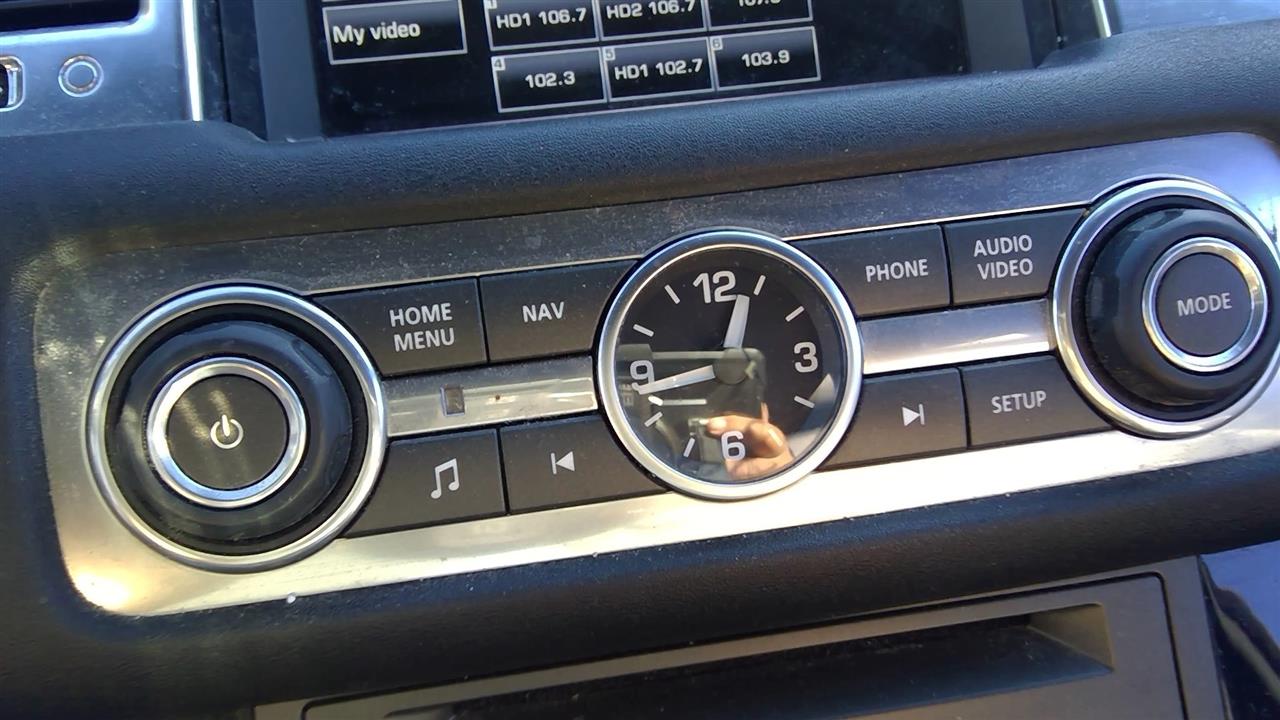 2013 LAND ROVER RANGE ROVER SPORT Clock